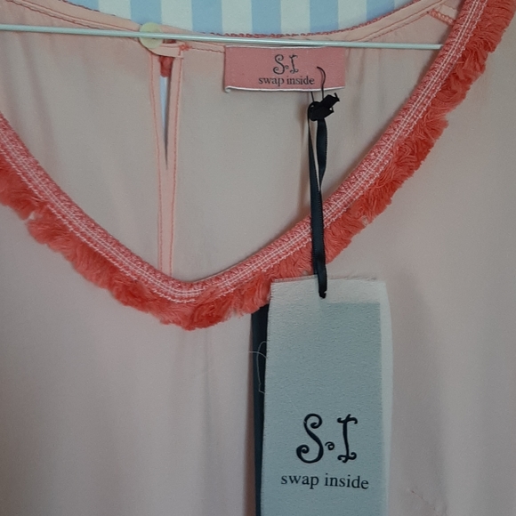 SWAP INSIDE NWT Silk Shift Dress - Picture 4 of 4